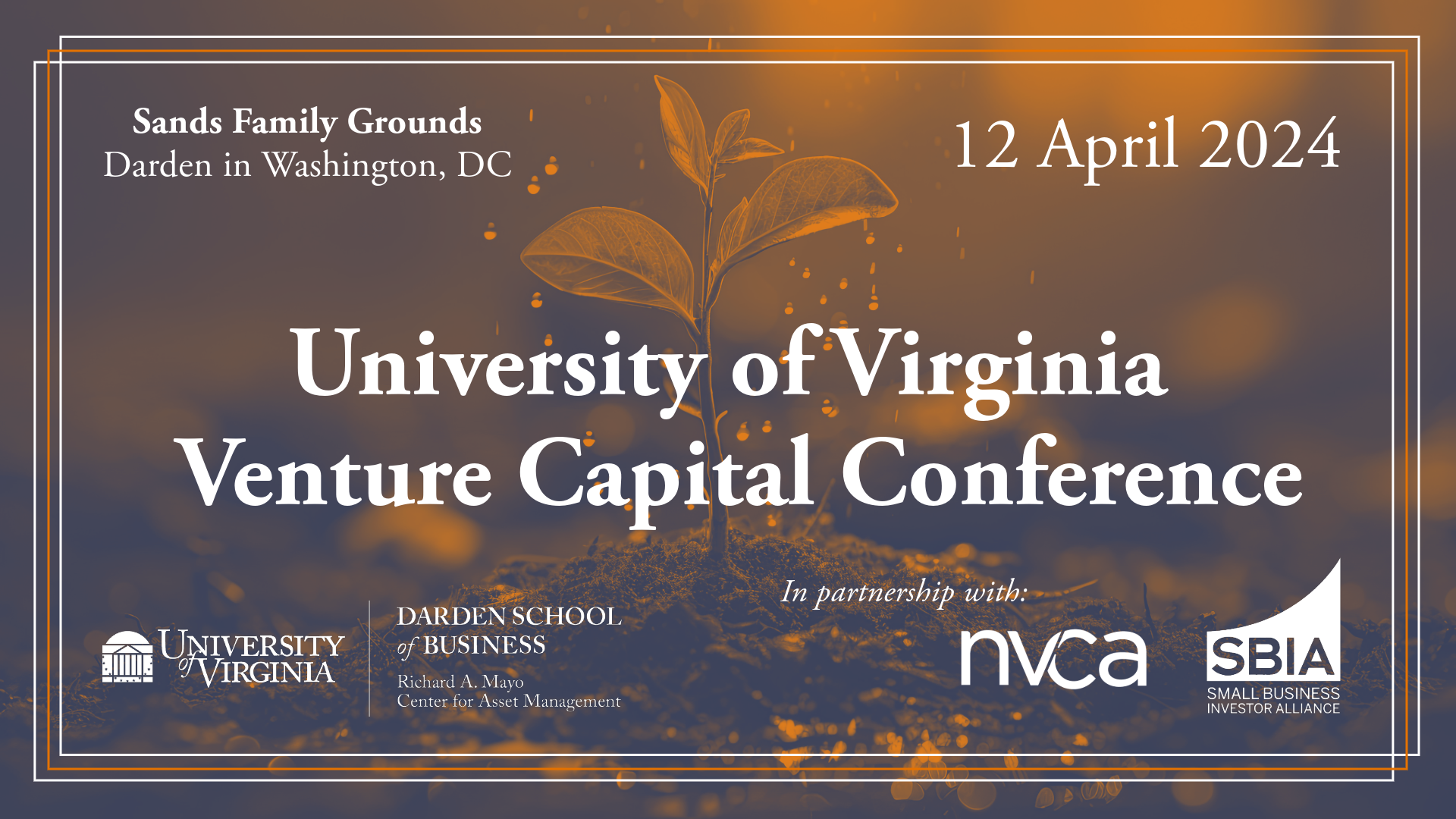 Mayo Center Events Venture Capital Conference UVA Darden School